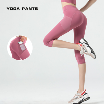 Capri Yoga Pants with Pocket