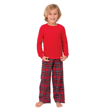 Stewart Plaid Boys Pajamas