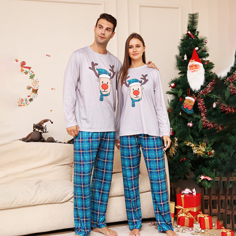Reindeer Holiday Christmas Family Pajamas