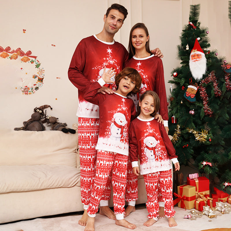 Snowman Christmas Family Outfit