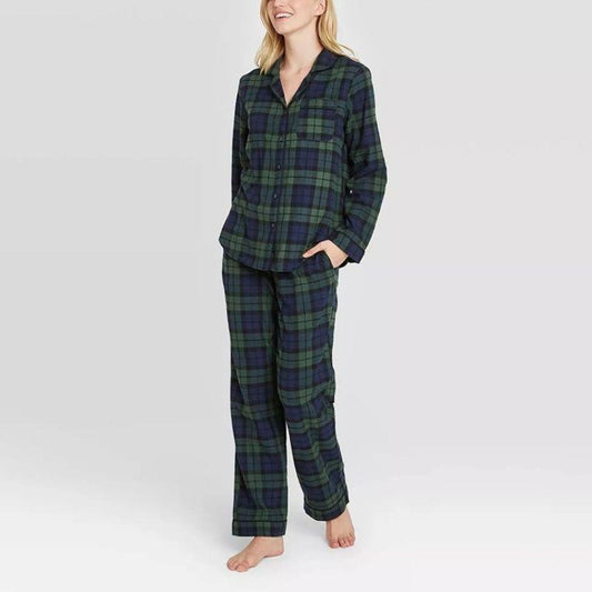 Check Pajama Set for Women