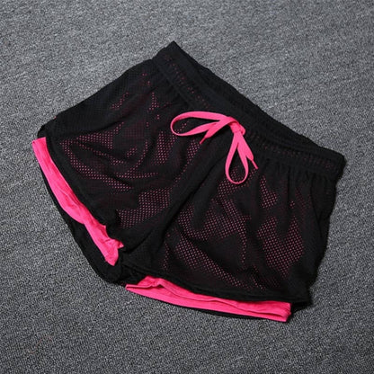 Double Layered Spandex Yoga Shorts