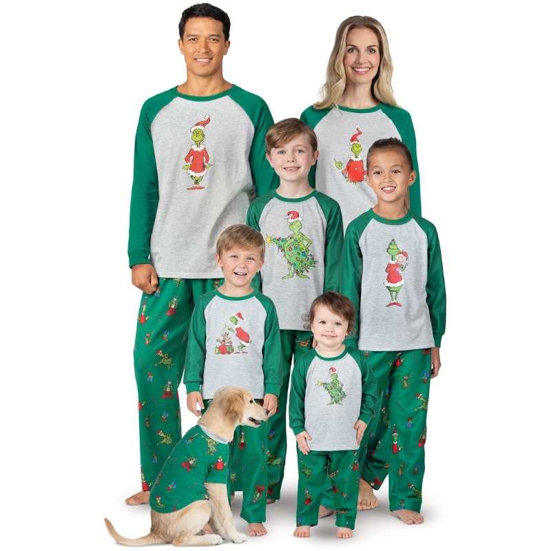 Grinch Matching Family Pajamas