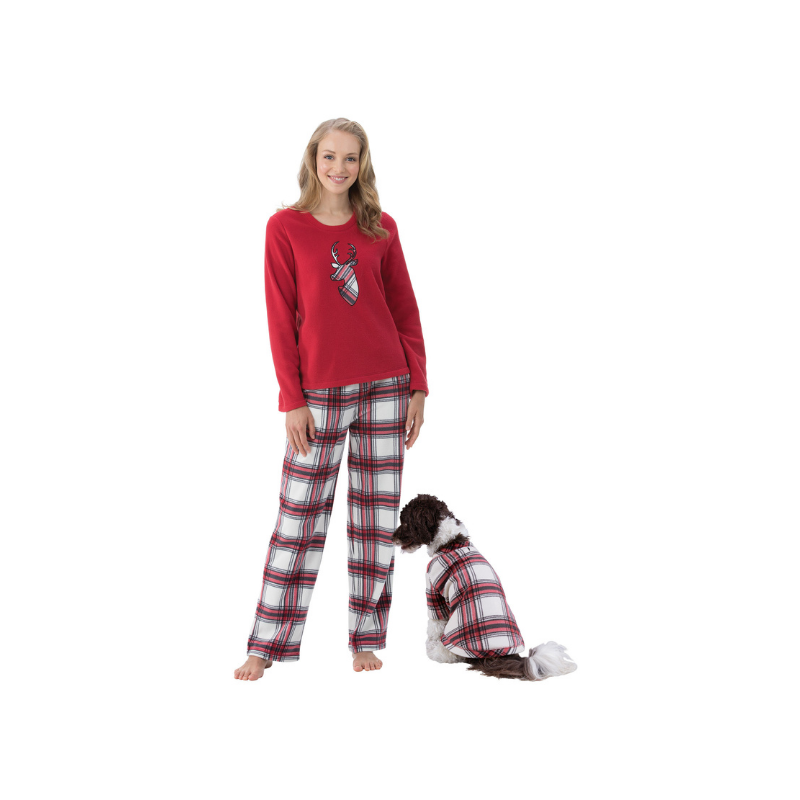 Fireside Fleece Matching Pet & Owner Pajamas