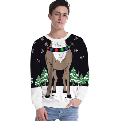 Men's & Women's Long-Sleeved Christmas Ugly Sweater
