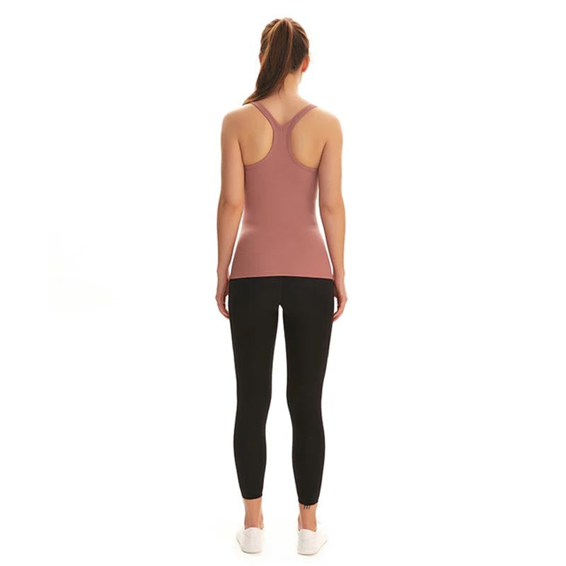 Sports Yoga Tank with Built in Bra