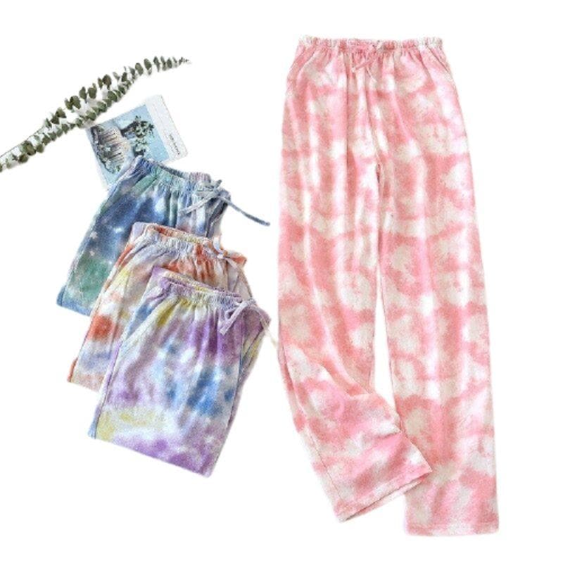 Women Tie & Dye Sleep Pajama