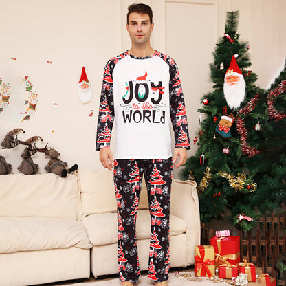 Joy World Christmas Family Matching Pajamas