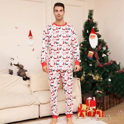 Holiday Christmas Deer Family Matching Pajamas